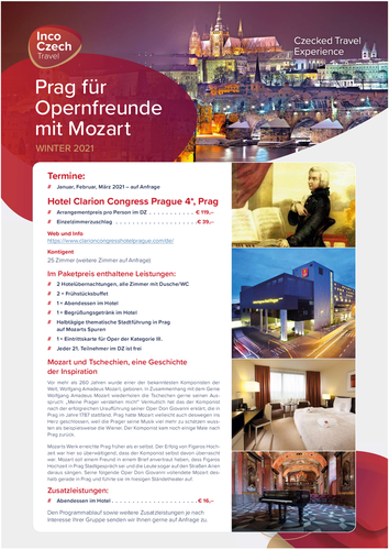 Prag mit Oper Winter Prag mit Oper Winter