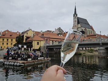 Krumau Flossfahrt (2)